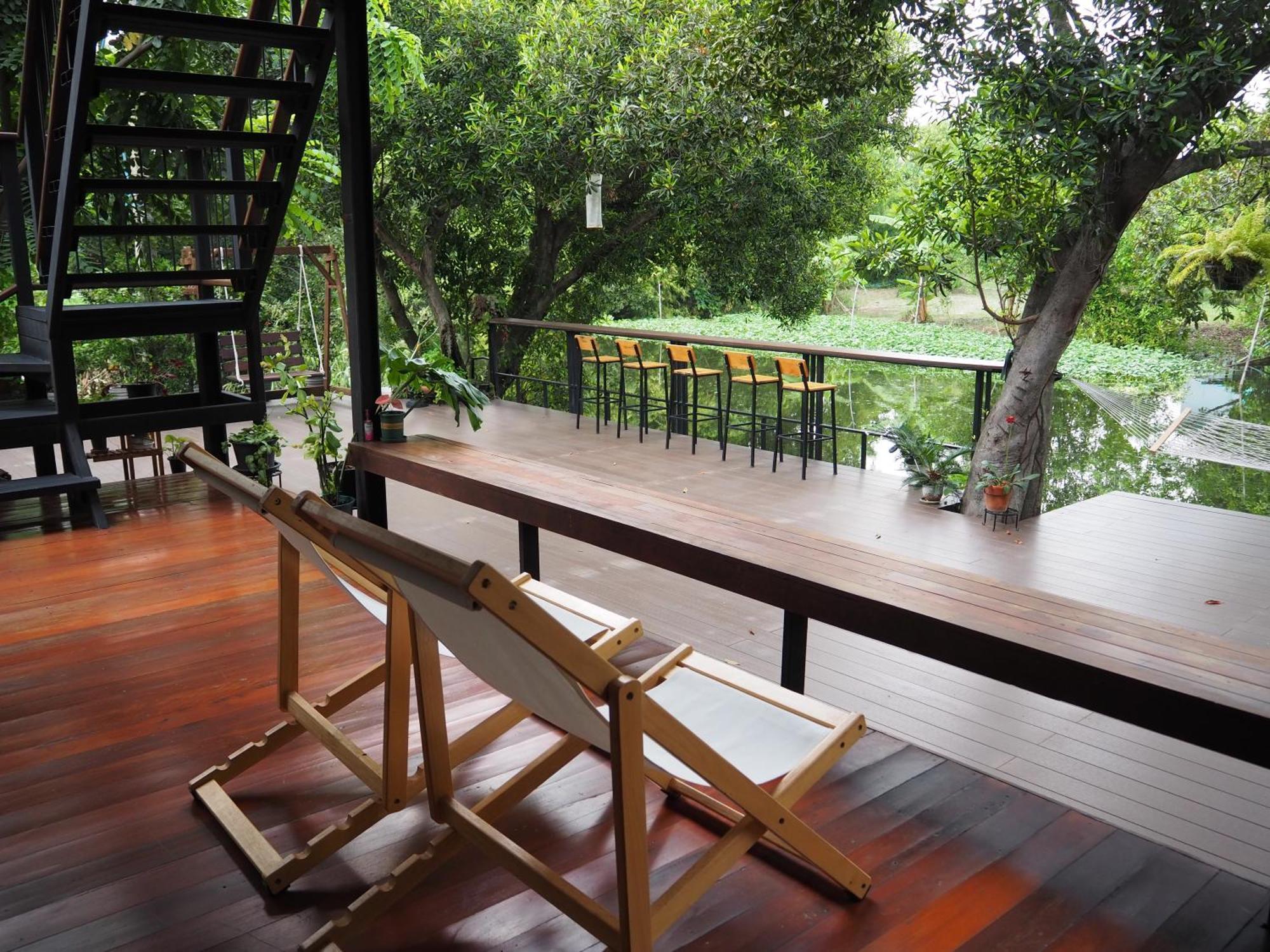 Banmai87 Guest House บ้านไม้87 เกสต์เฮ้าส์ Phra Nakhon Si Ayutthaya Dış mekan fotoğraf